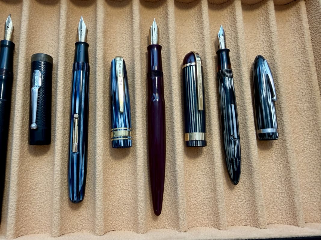 Vintage, Rare, and Flexible Fountain Pen Collection (Waterma