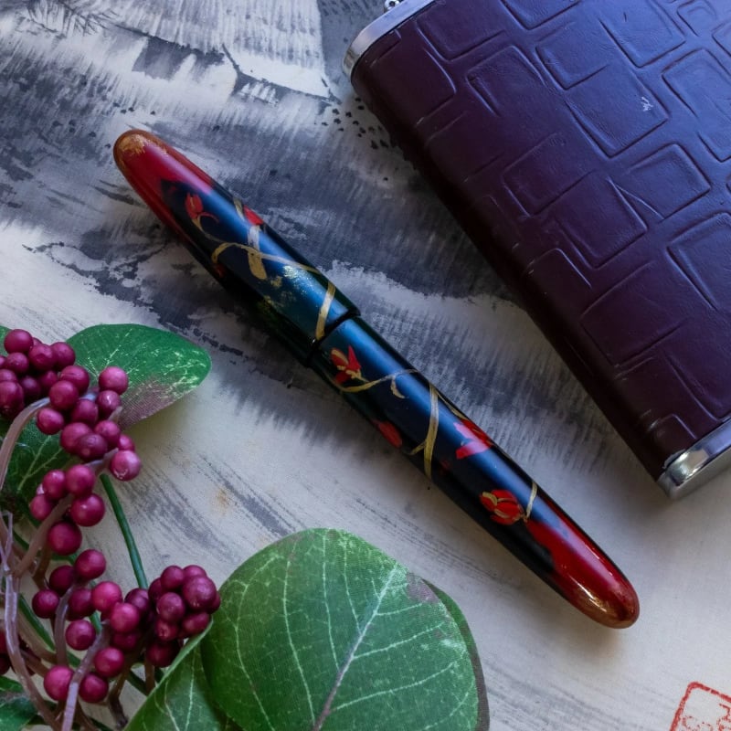 Wancher Dream Pen Son Mai Flower Fountain Pen, Jowo #6 Nib, Brand New Japan