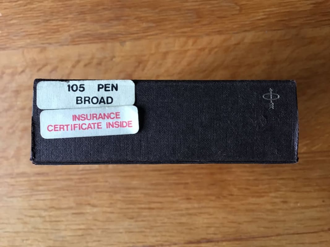 Uncommon Parker 105 "Bark finish" Fountain pen