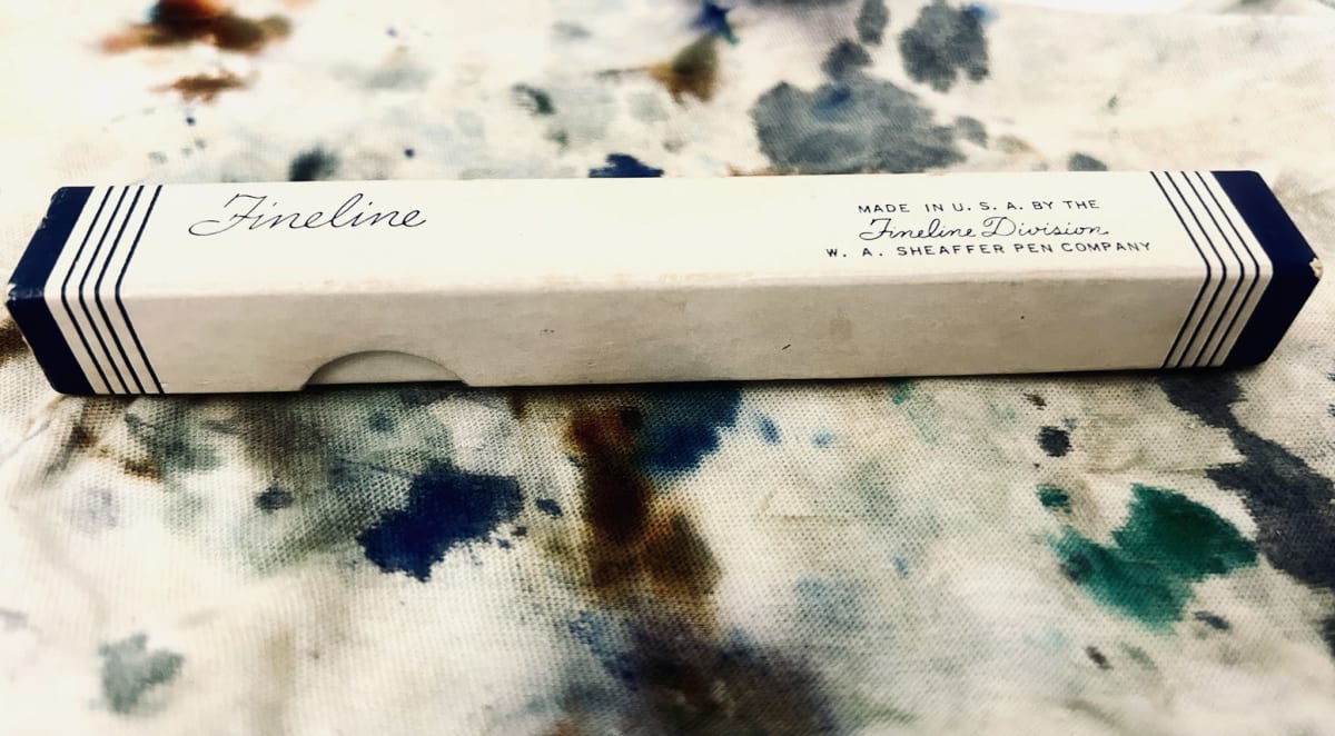 Vintage Sheaffer Fineline New Old Stock Fountain Pen
