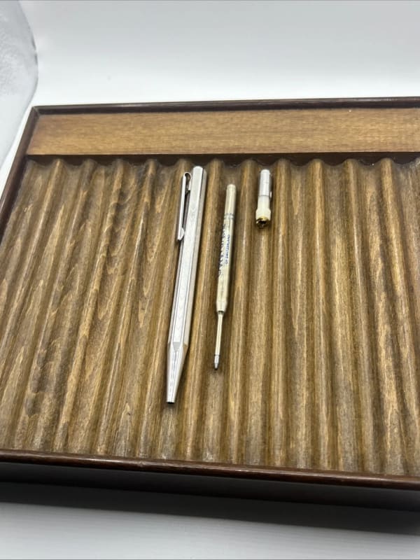 Caran D'Ache Palladium-Coat<Wbr/>Ed Ecridor Retro Ball Point Pen