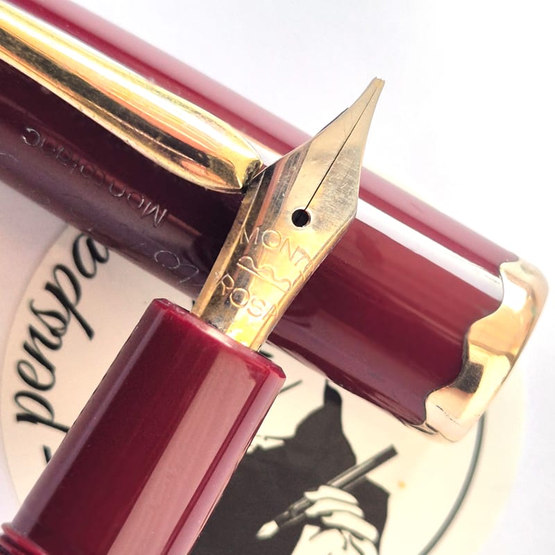 Montblanc Monte Rosa Burgundy Rare Fountain Pen (042G)