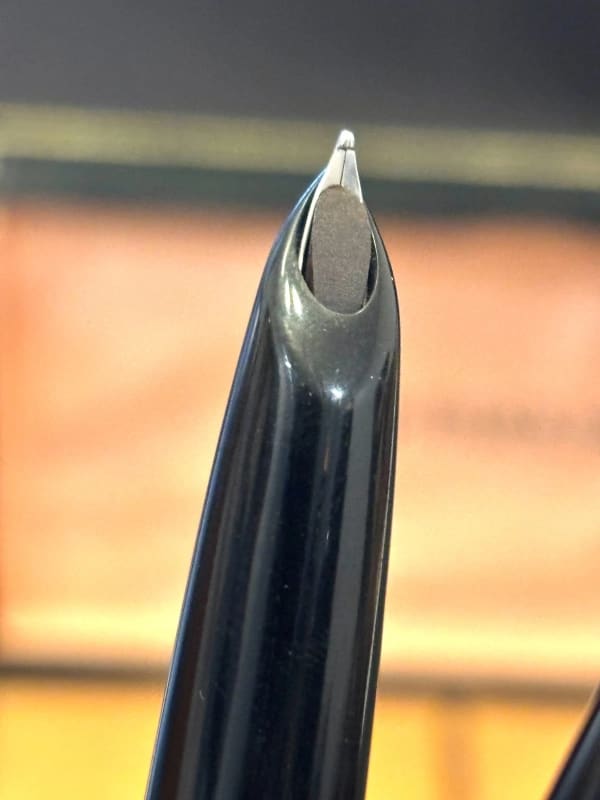 NOS Rare Parker 51 Aerometric Fountain Pen Black 3 Pieces Argentina (Bfp671)