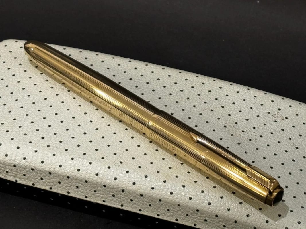Parker 51 Aerometric Fountain Pen Insignia Signet England -Restored (Bfp717)