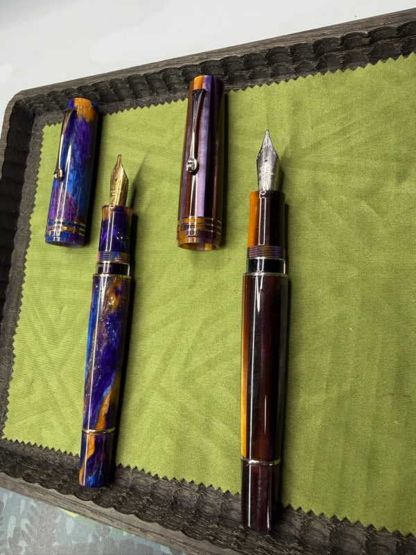 Two Leonardo Momento Zero Grande 2.0 Fountain Pens - CONUS