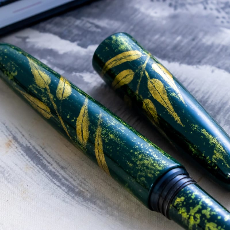 Wancher Sơn Mài - Golden Bamboo #6 Jowo Nib Fountain Pen
