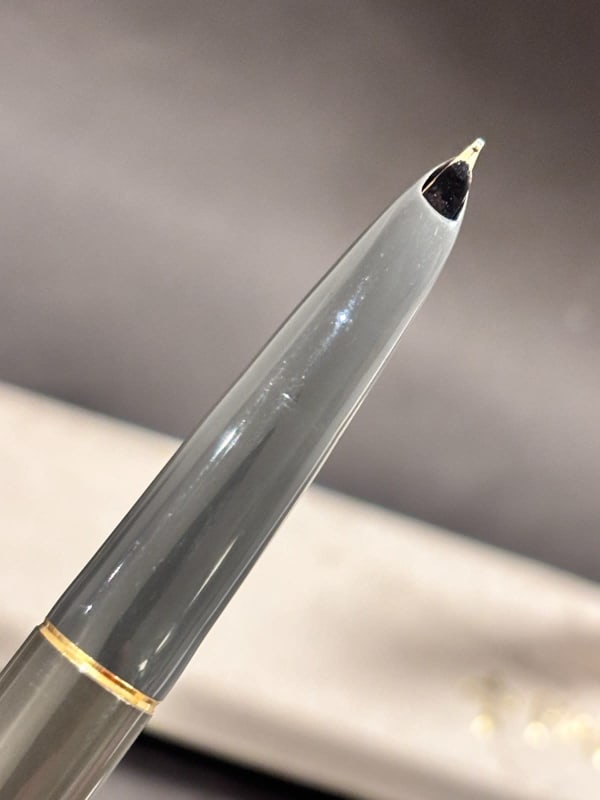 Parker 61 Fountain Pen Grey Gold Filled Cap - NOS (Bfp697)
