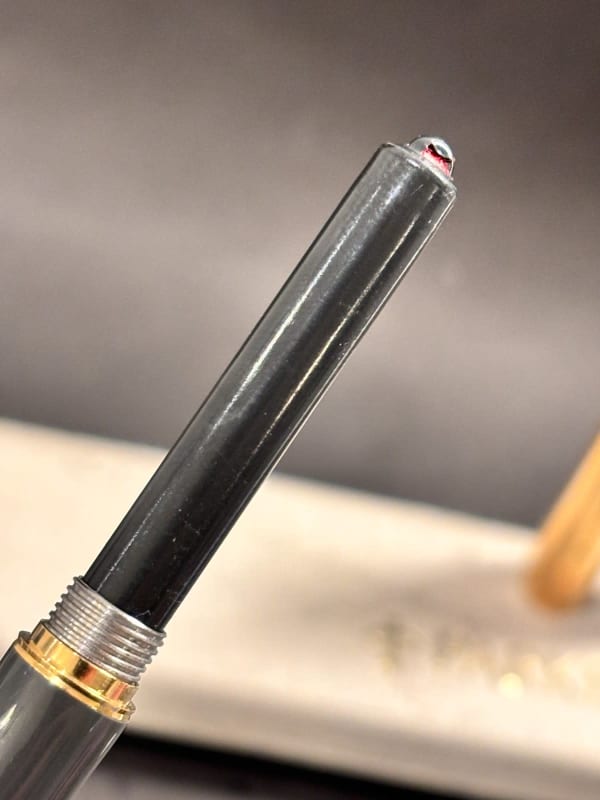 Parker 61 Fountain Pen Grey Gold Filled Cap - NOS (Bfp697)