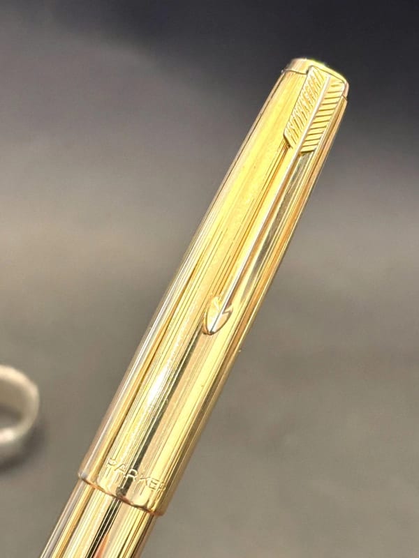 Parker 51 Aerometric Fountain Pen Insignia Signet Argentina -Restored