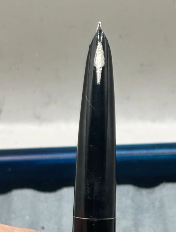 Parker 61 Heritage Fountain Pen - First Edition Rainbow Cap Black Fine Nib