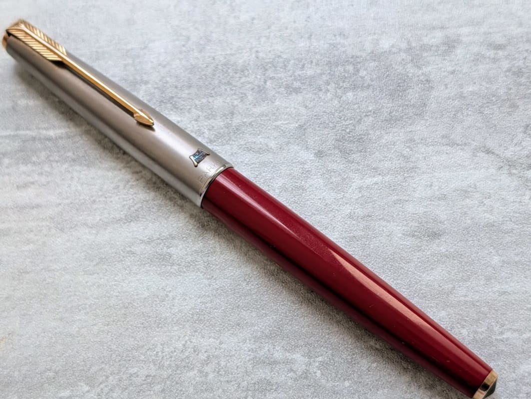 Vintage Parker 61 red,  1956 first edition in excellent condition!