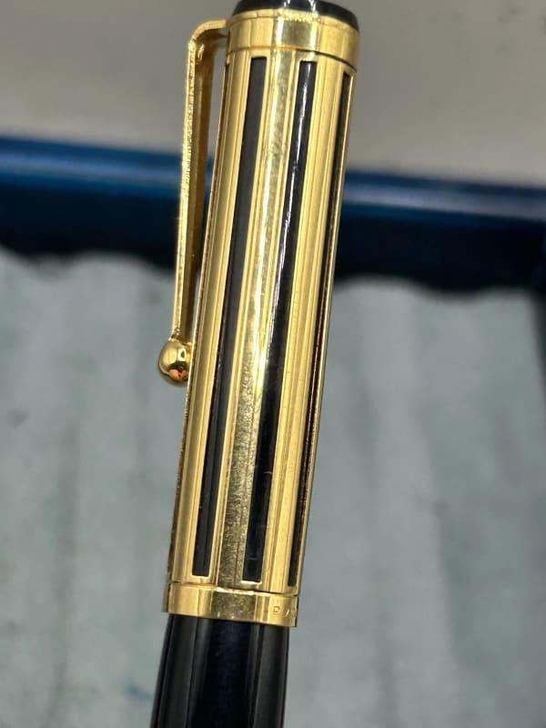 Waterman Watermina Night And Day Gold Plated Fountain Pen