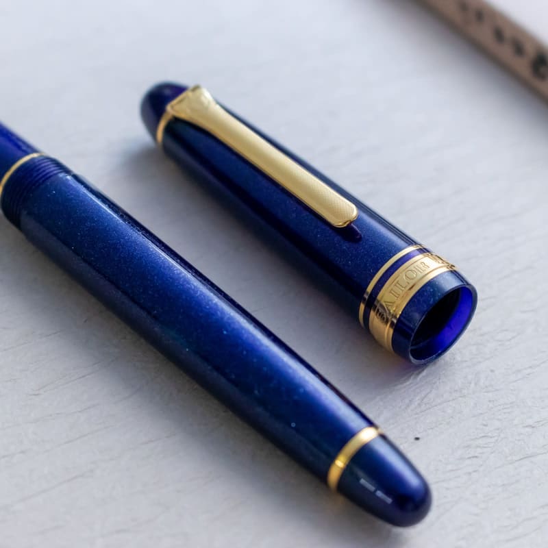 Japan Release Sailor Promenade Shining Blue 14K Gold H-M Fountain Pen Japan