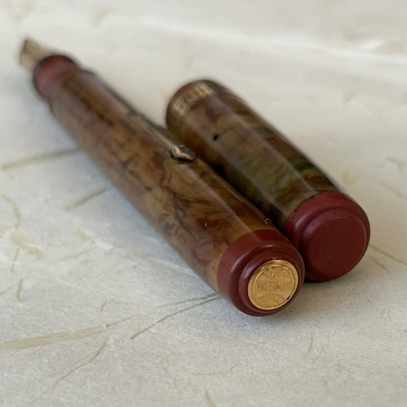 Vintage Waterman Patrician Onyx Fountain Pen 1929