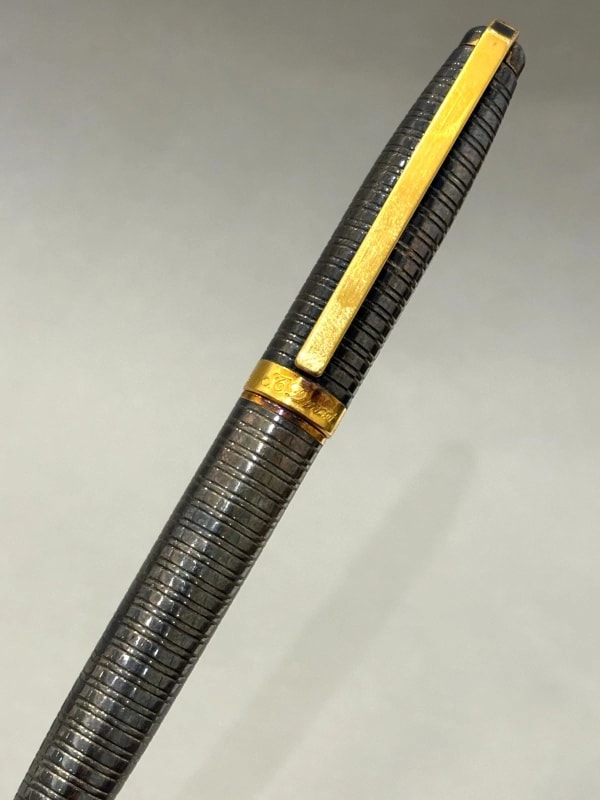 St Dupont Fidelio Ballpoint Pen - Bille Mine Bicolor, Gp Trim (Bfp529)