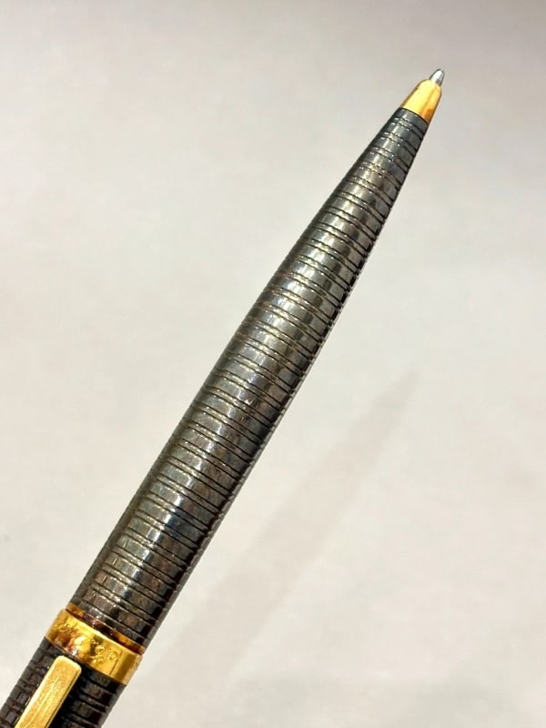 St Dupont Fidelio Ballpoint Pen - Bille Mine Bicolor, Gp Trim (Bfp529)