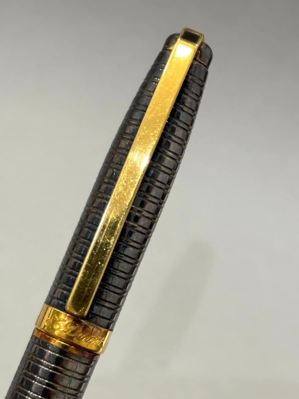 St Dupont Fidelio Ballpoint Pen - Bille Mine Bicolor, Gp Trim (Bfp529)