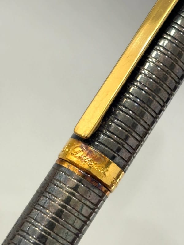 St Dupont Fidelio Ballpoint Pen - Bille Mine Bicolor, Gp Trim (Bfp529)