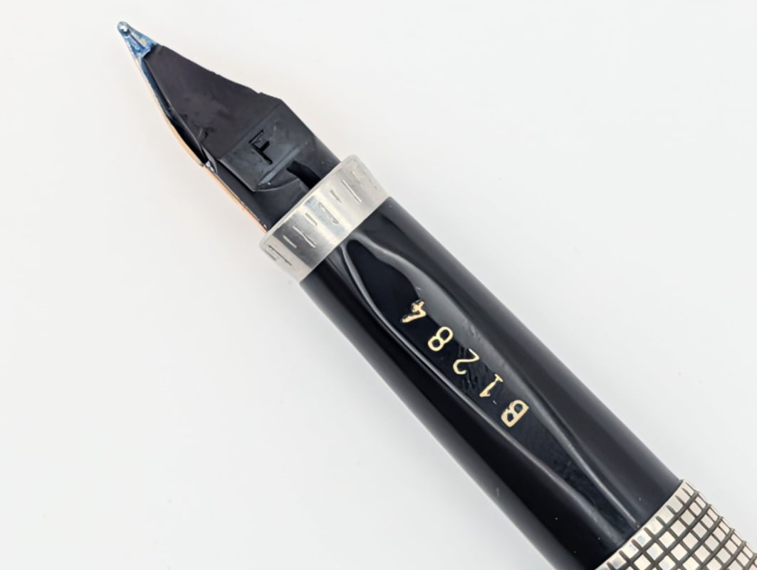 Parker 75 Cisele Sterling Silver Fountain Pen – Near mint ? Original Box, Certificate & Papers