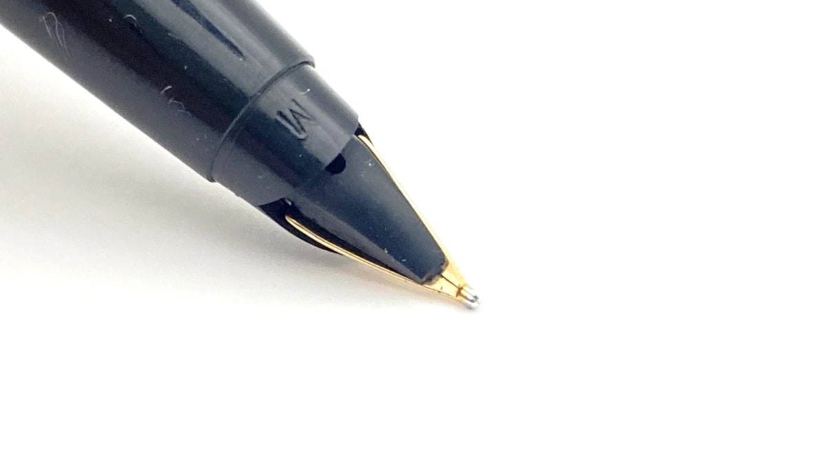 Vintage Parker 45 Brocade Fountain Pen 14K Gold Medium NIB Made In Brazil Sb