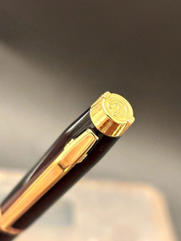 Elysee En Vogue Fountain Pen Black Lacquer - NOS (Bfp612)