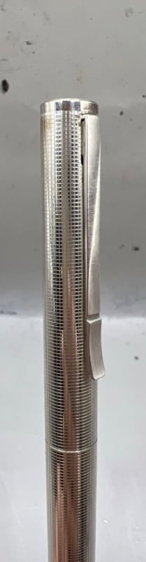 VINTAGE AURORA HASTIL 925 SILVER FOUNTAIN PEN
