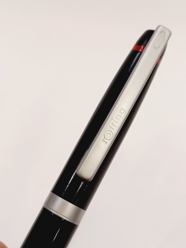 Rotring Freeway Black Metal Body Matte Satin Finish Fountain Pen - New