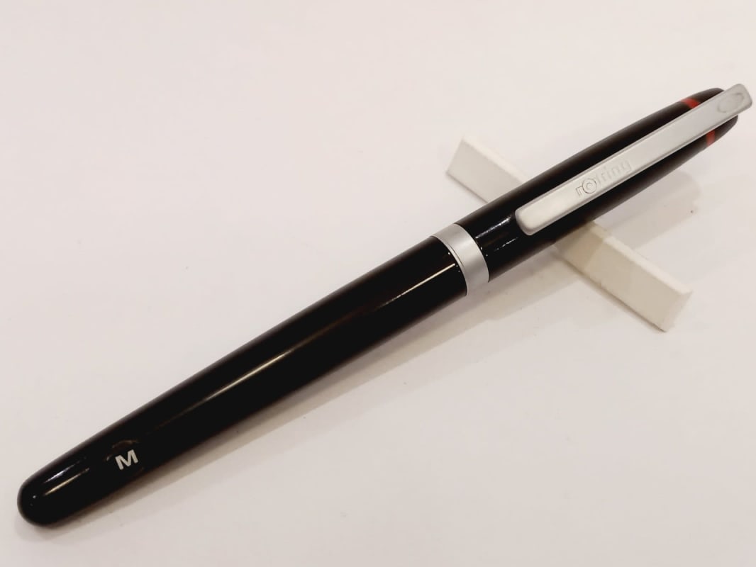Rotring Freeway Black Metal Body Matte Satin Finish Fountain Pen - New