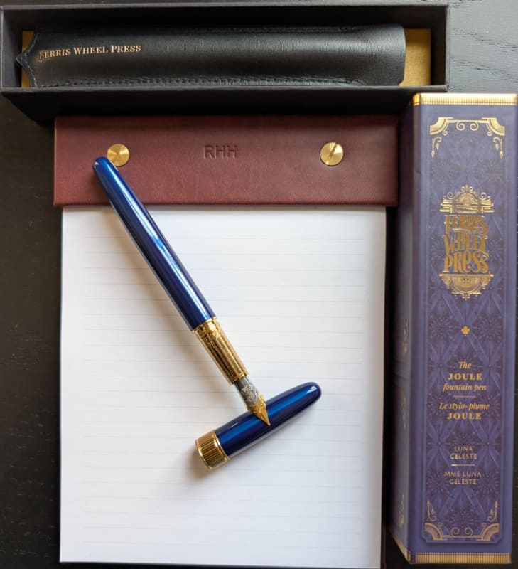 Ferris Wheel Press, The Joule Pen, Luna Celeste [M Nib]