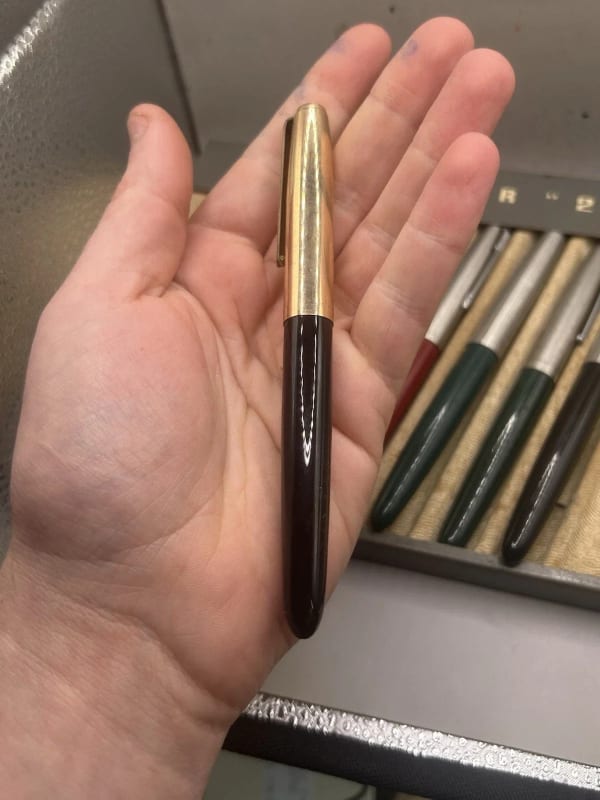 Vintage Parker 21 Display Fountain Pen Set 9 Fountain Pens