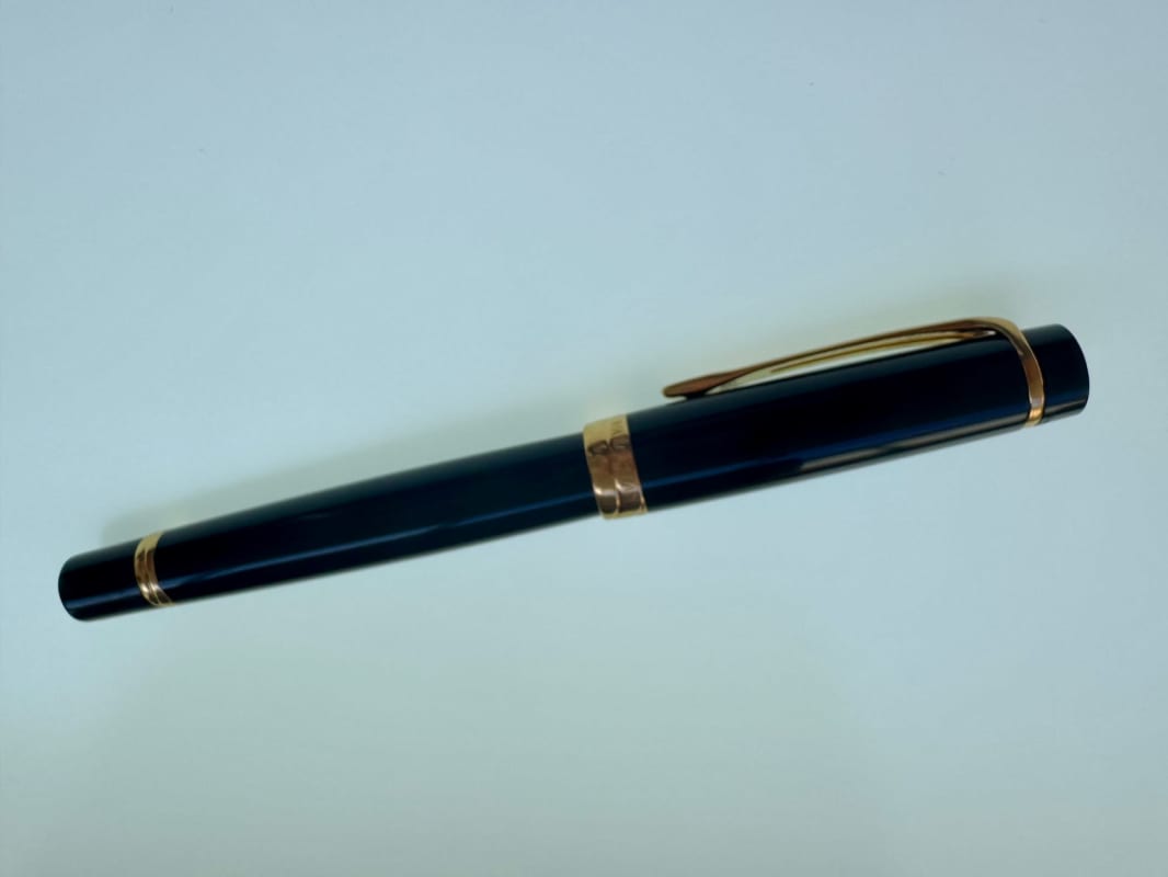 Vintage Waterman Liaison Fountain Pen – Black 18 K<F>