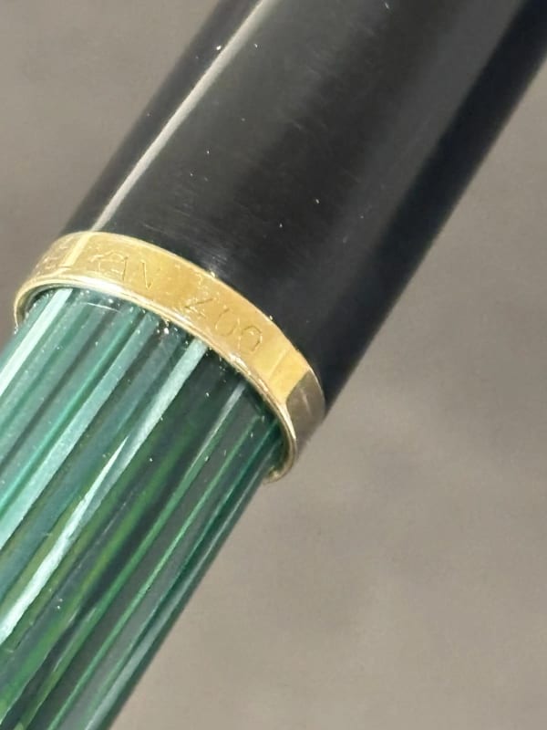 Pelikan 400Nn Green Fountain Pen 14K Flexy Nib - Restored (Bfp679)