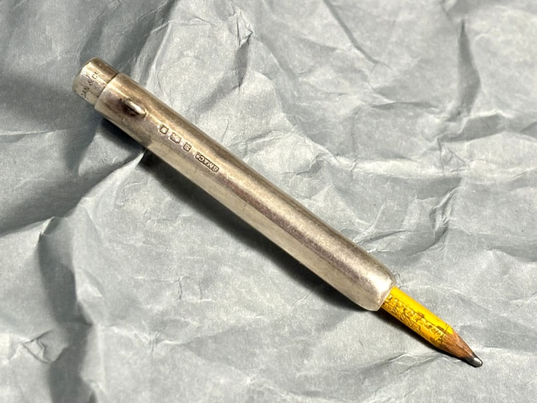 Antique S. Mordan & Co Sterling Silver Propelling Pencil – Hallmarked
