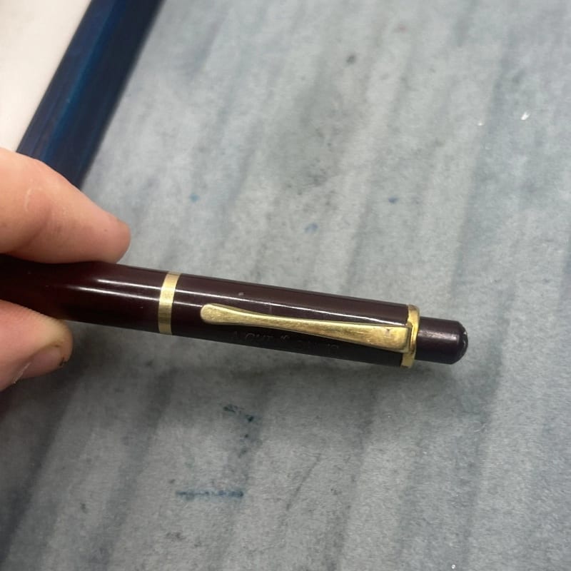 Montblanc Pix 372 Mechanical Pencil Fully Working Burgundy