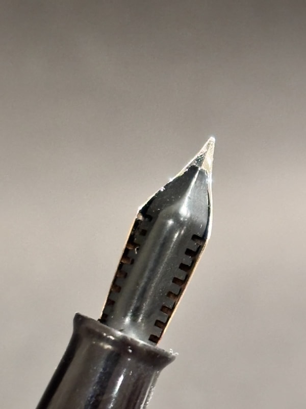 Sheaffer Balance Lifetime Black And Gold Lever Filler- Restored (Bfp725)