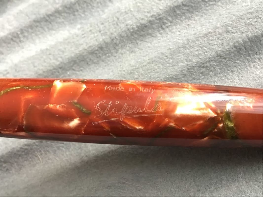 Stipula Writing Equipment Society WES Isola Stromboli Limited Edition Fountain Pen