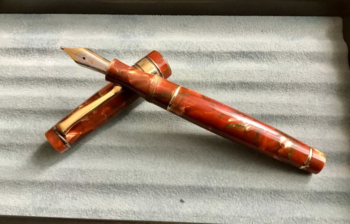 Stipula Writing Equipment Society WES Isola Stromboli Limited Edition Fountain Pen