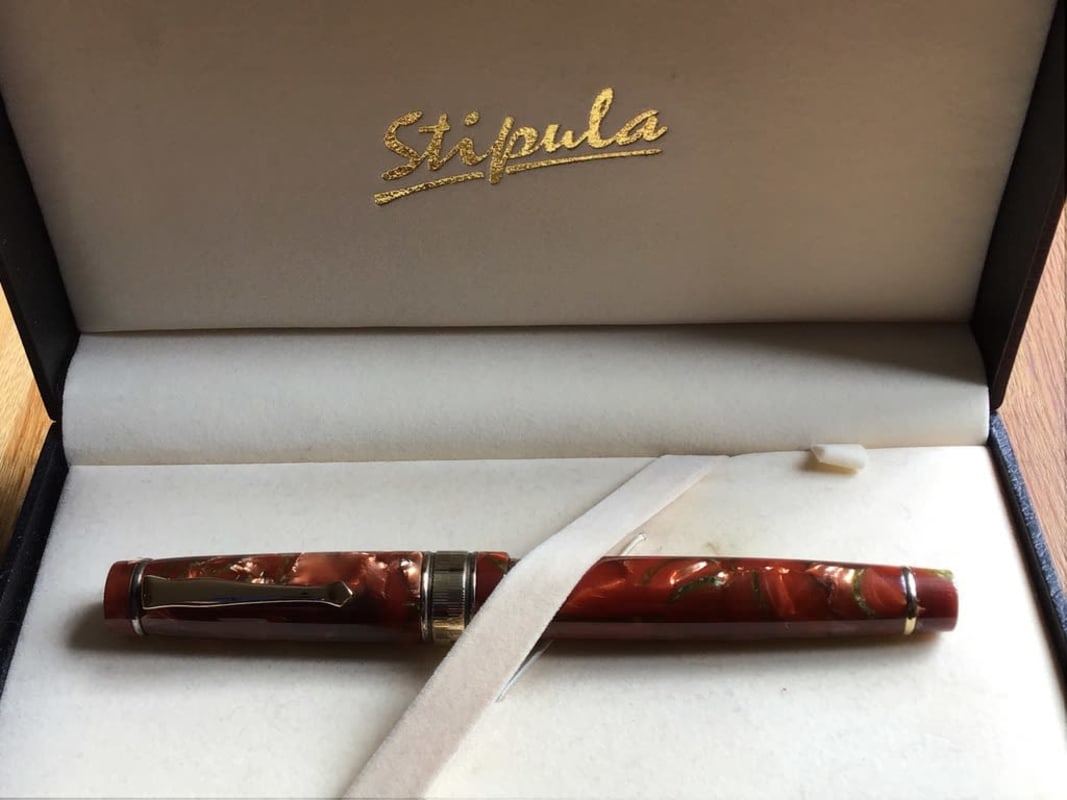 Stipula Writing Equipment Society WES Isola Stromboli Limited Edition Fountain Pen
