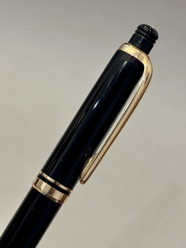 Montblanc 274 Pix Push Pencil Black & Gold 1950S (Bfp570)