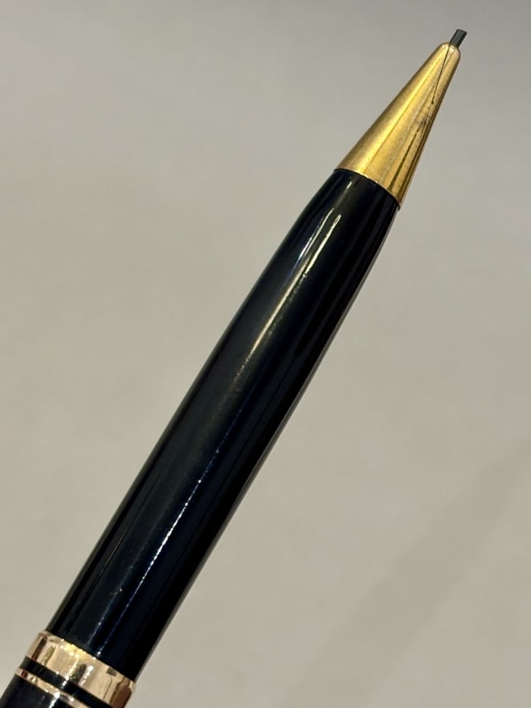 Montblanc 274 Pix Push Pencil Black & Gold 1950S (Bfp570)