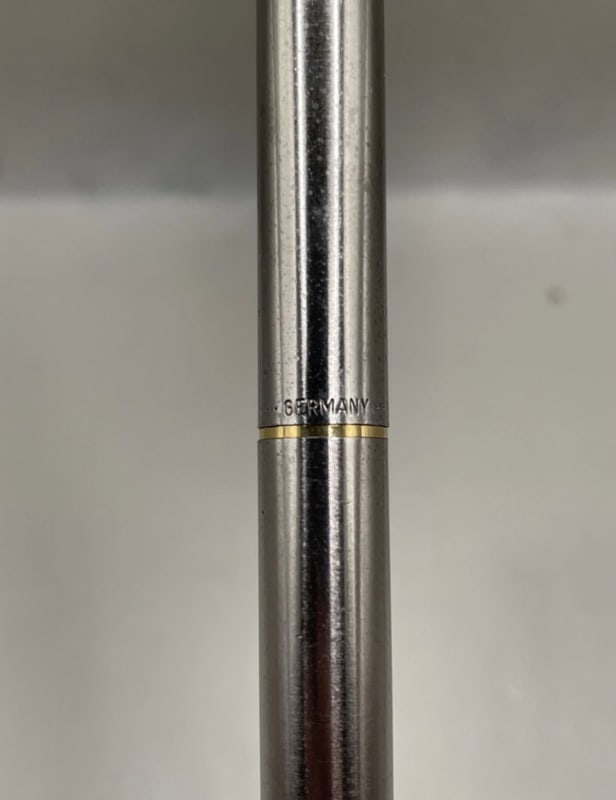 Dunhill  Gemline Fountain Pen medium steel GT