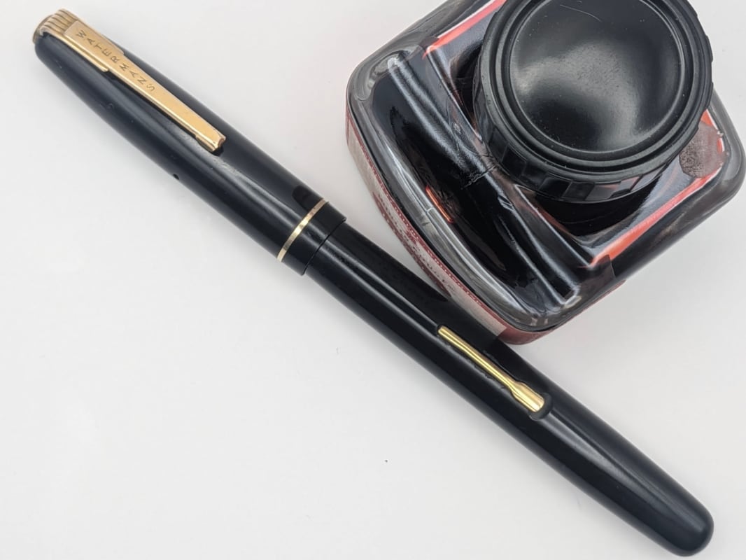 Vintage 1950s Waterman 502 Fountain Pen – Fully Restored & Flexible 14k Gold Nib