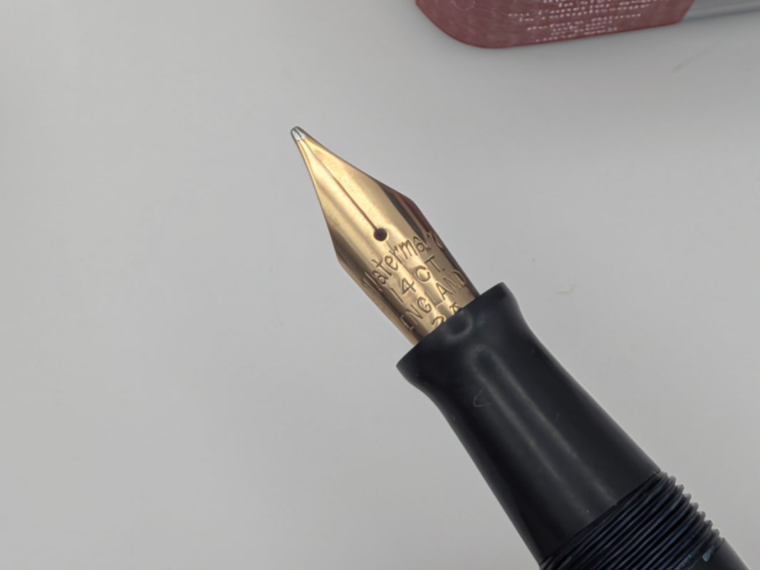 Vintage 1950s Waterman 502 Fountain Pen – Fully Restored & Flexible 14k Gold Nib