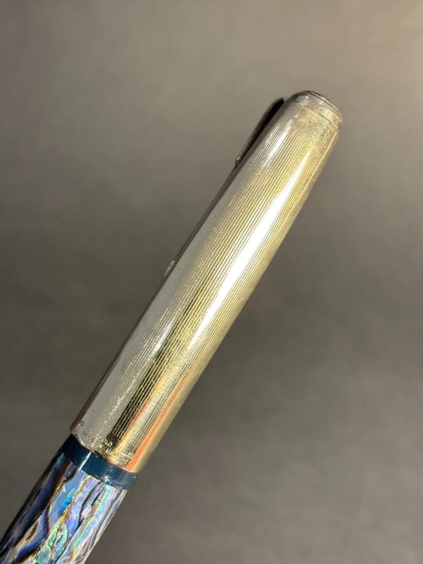 Parker 51 Vacumatic Fountain Pen Mother-Of-Pear<Wbr/>L Raden Gold Filled Cap Ms