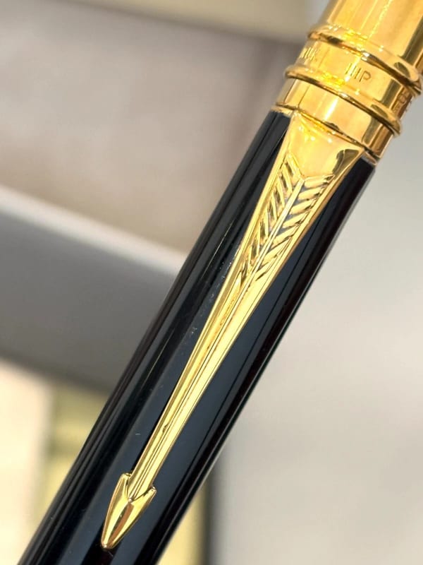 Parker Duofold Centennial Ballpoint 90S Mark Ii, Black W Gold Trim (Bfp520)