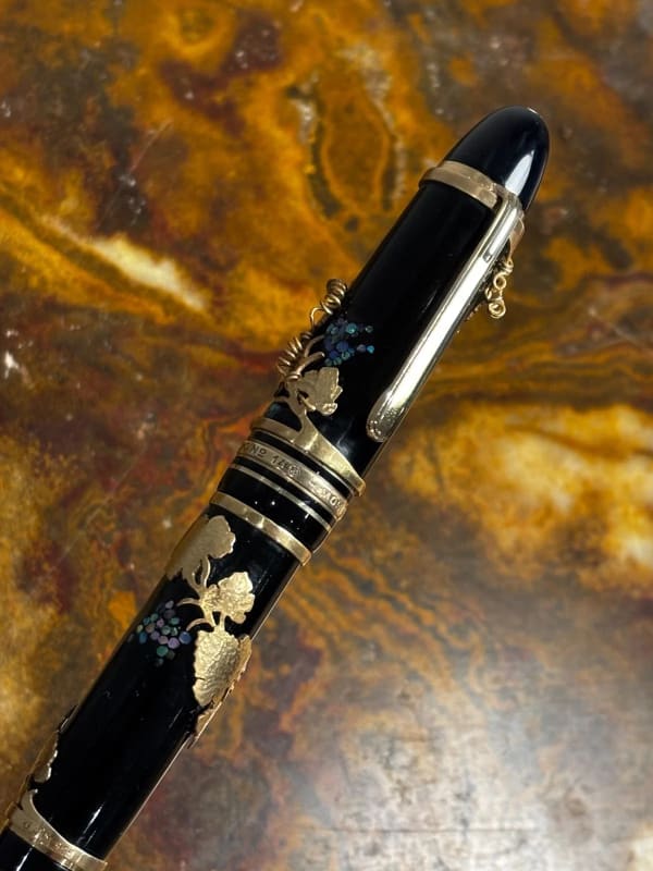 Montblanc 149 Meisterstück Grapes 001/001 Silver Gold Raden Mop Custom Pen