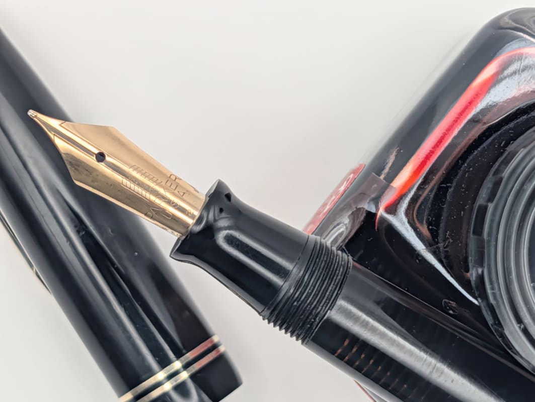Vintage Parker Vacumatic fountain pen fully restored 1940's