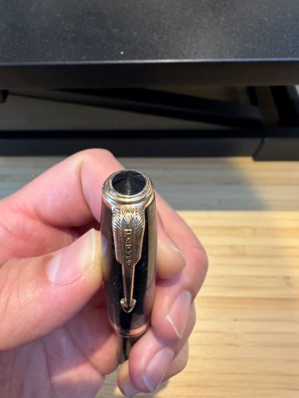 Parker Vacumatic in emerald green