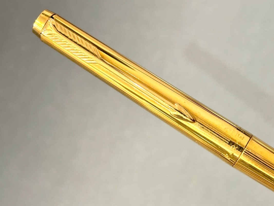 Parker 180 Imperial Rollerpoint Pen Gold Filled (Bfp559)