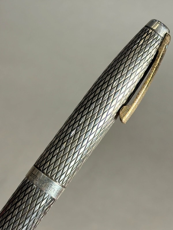 Lim Ed Sheaffer Imperial Sterling Silver Mother-Of-Pear<Wbr/>L Jewel + Brushed Clip